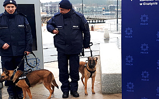 Do olsztyńskiej policji trafiły nowe radiowozy i szkolone psy